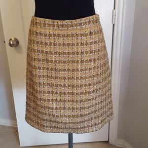 J. Crew multi color skirt